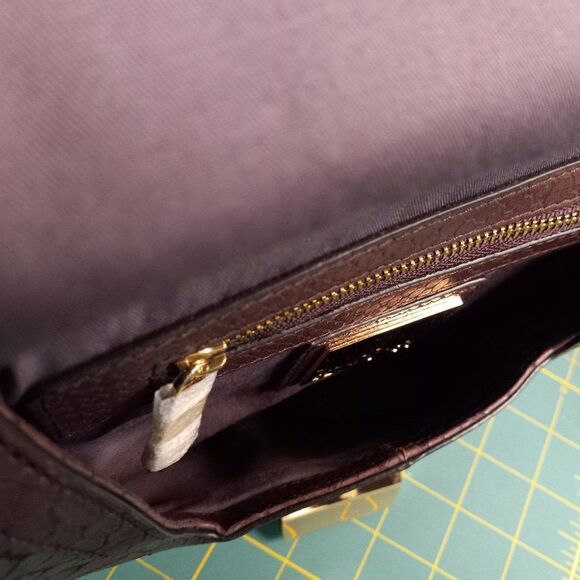 NWT Kooba Leather Crossbody Adjustable strap bag Cottagecore Granny Chic  - Picture 6 of 8